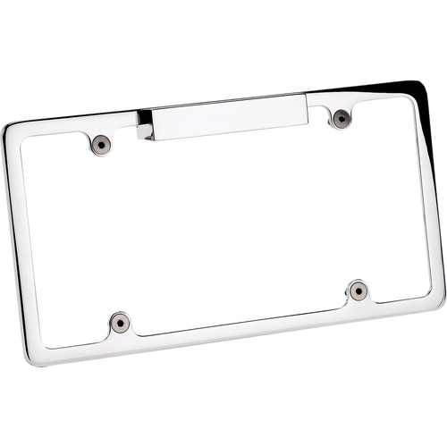 Billet Specialties License Plate Frame Lighted Polished
