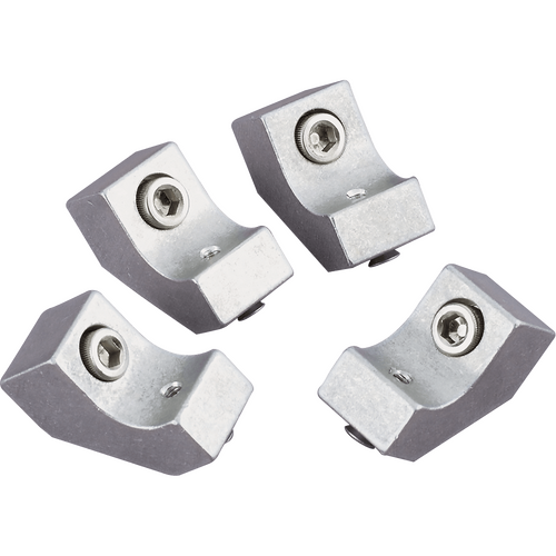 Billet Specialties Wire Loom Bracket SB Ctr Bolt Polished (St/4)