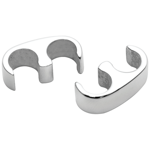 Billet Specialties Plug 2 Wire Separators Floating Polished (Pair)