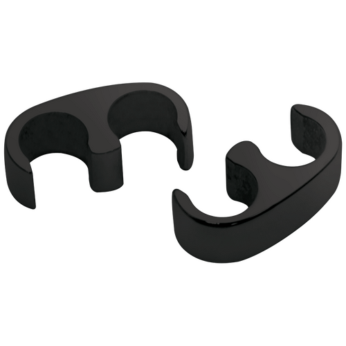 Billet Specialties Plug 2 Wire Separators Floating Black (Pair)
