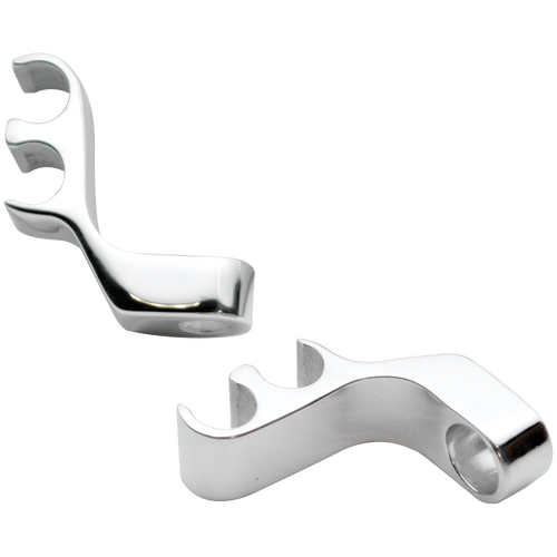 Billet Specialties Plug 2 Wire Separators Valve Cover Mount Polished (Pair)