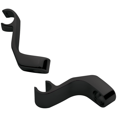 Billet Specialties Plug 1 Wire Separators Valve Cover Mount Black (Pair)