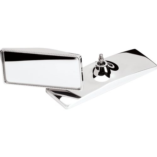 Billet Specialties Mirror Head Lg Rect Polished