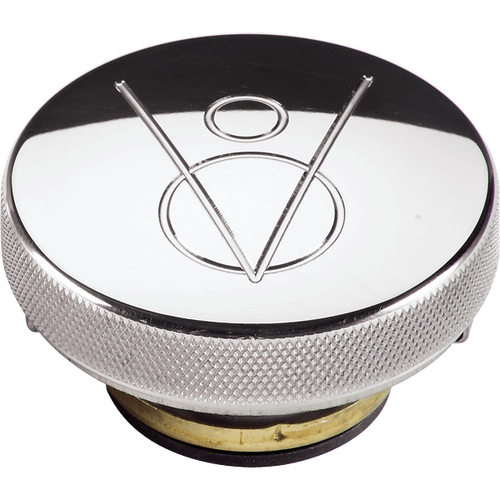 Billet Specialties Radiator Cap 16 Lb V8 Polished