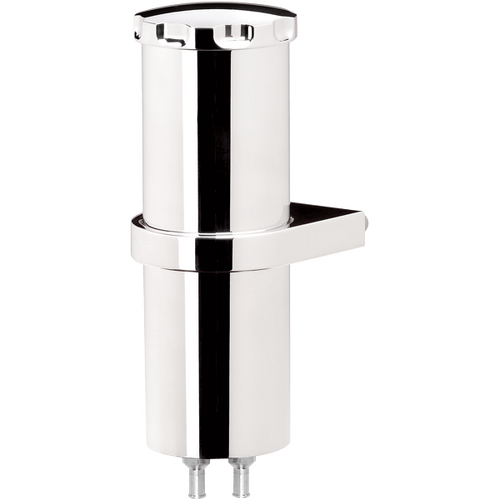Billet Specialties Overflow Tank 8.75" Smth With Bracket