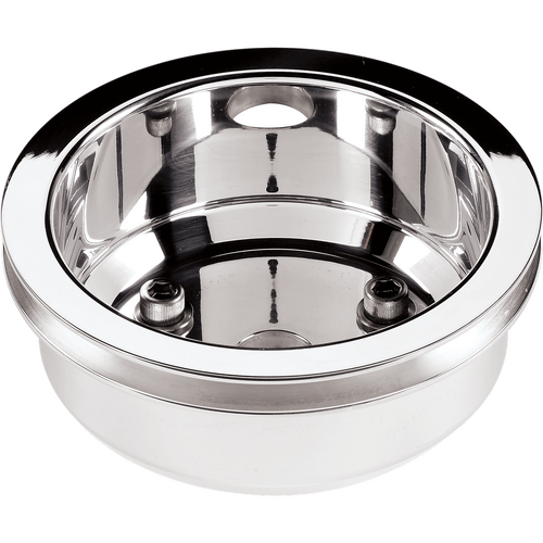 Billet Specialties Crankshaft Pulley SB Lg 1 Grv Polished