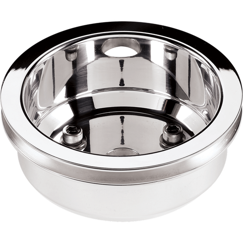 Billet Specialties Crankshaft Pulley BB Lg 1 Grv Polished
