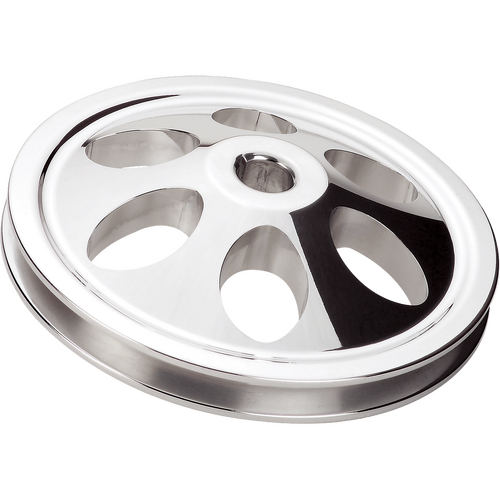 Billet Specialties Power Steering Pulley 1 Grv Keyway ('66-'74)