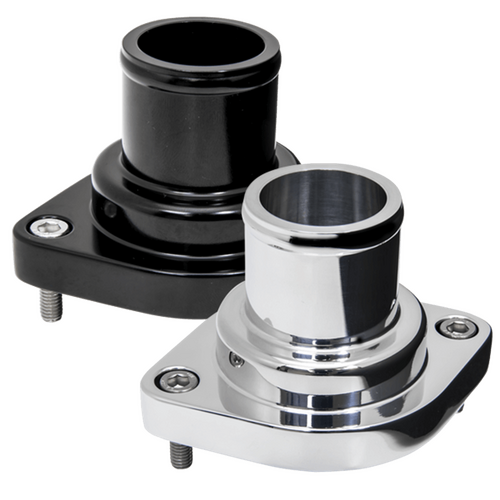 Billet Specialties Thermostat Housing Straight-Out LS 2010-Up Polished