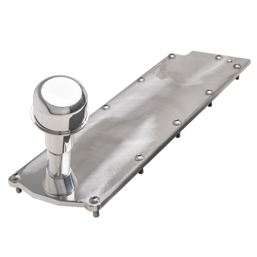 Billet Specialties Valley Cover LS Gen 4 With Outil Fill Tube