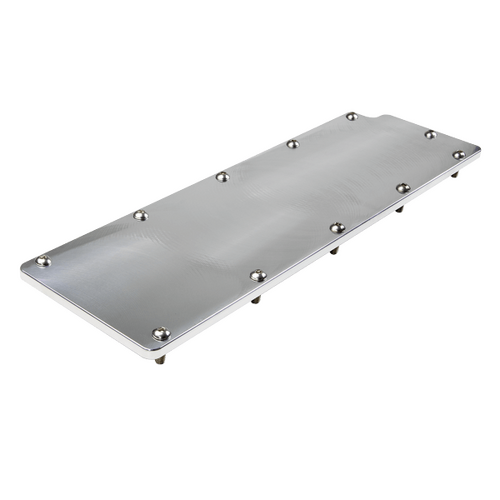 Billet Specialties Valley Cover Plate Gen 4 LS Plain