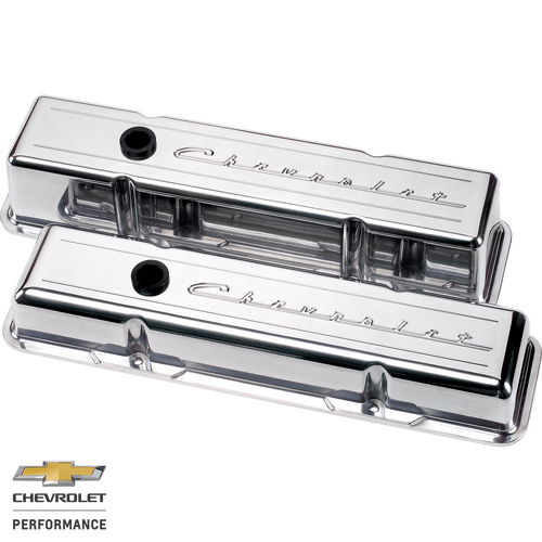 Billet Specialties Valve Cover SB Sht Chevrolet Polished