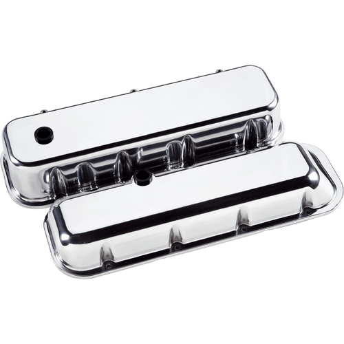 Billet Specialties Valve Cover Chevy BB Sht Plain Polished
