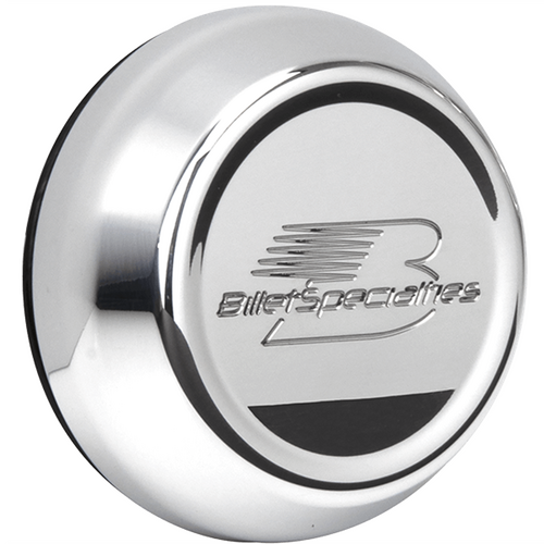 Billet Specialties Center Cap Polished 3.080 Cb 1-1/4" Tall