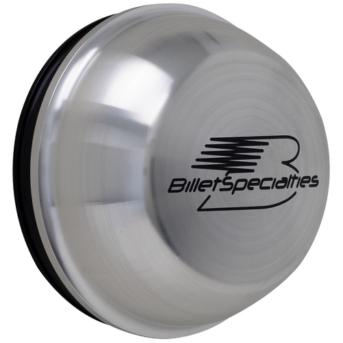 Billet Specialties Pro Touring Cap 1" Tall Polished Clear