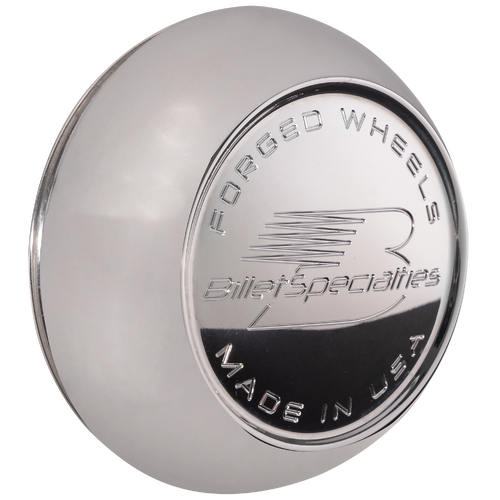 Billet Specialties Center Cap 3.080 Cb 1" Tall Polished