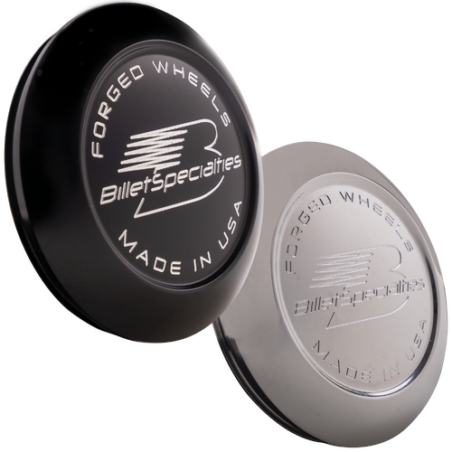 Billet Specialties Low Profile Race Series Center Cap .436" Tall Polished