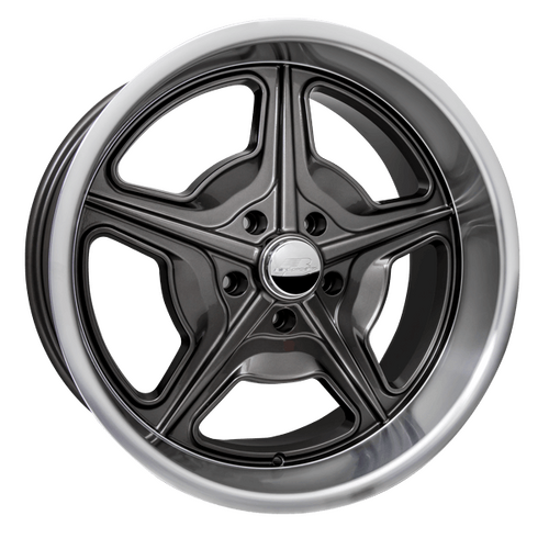 Billet Specialties Speedway Wheel, 18x8 in., 5x4.75 Bolt Pattern, 5.25 in. Backspace, ET19, 1.25 in.