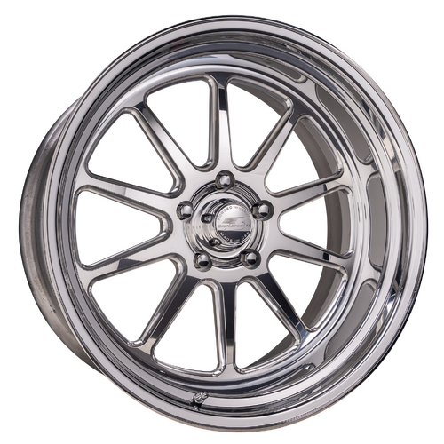 Billet Specialties Malibu Wheel, 15x6 in., 5x4.5 Bolt Pattern, 3.5 in. Backspace, Polished