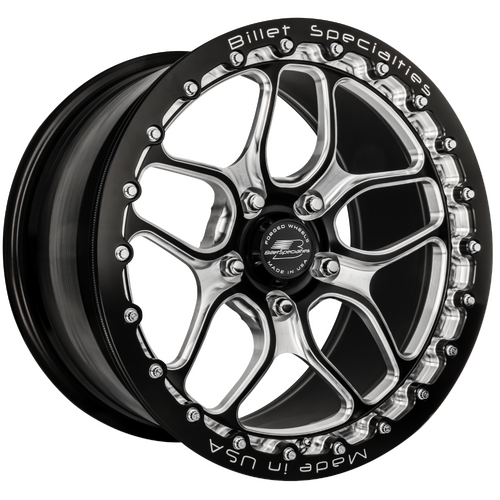 Billet Specialties Win Lite DP Single Beadlock Wheel, 17x10 in., 5x115 Bolt Pattern, 6.5 in. Backspa