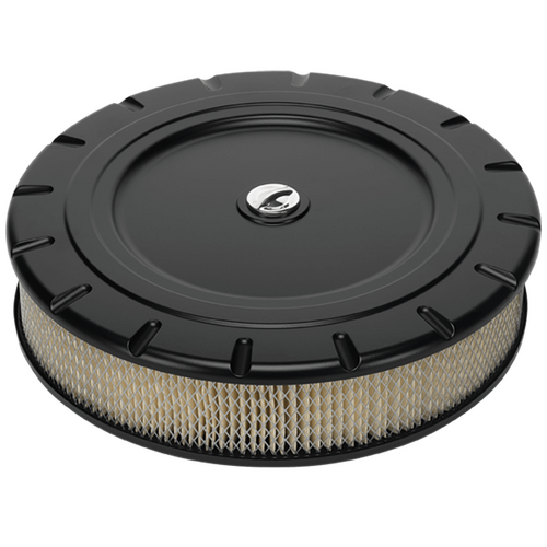 Billet Specialties Air Cleaner 14" Rd Vintage Black