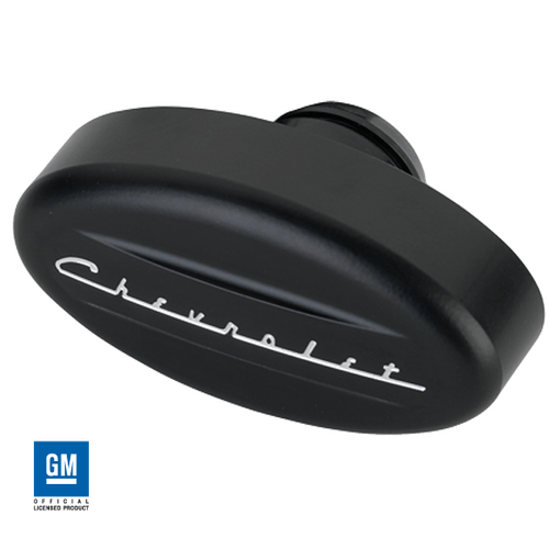 Billet Specialties Breather Retro Chevrolet Black 1-1/4" Vc Hole