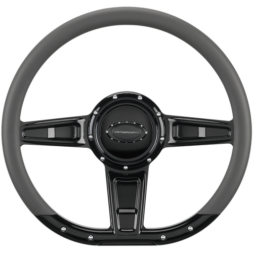 Billet Specialties Steering Wheel 14" D-Shape Camber Black