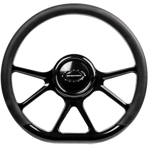 Billet Specialties Steering Wheel 14" D-Shape Prism Black