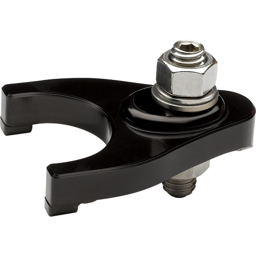 Billet Specialties Distb Hold Down Black Chev Appl