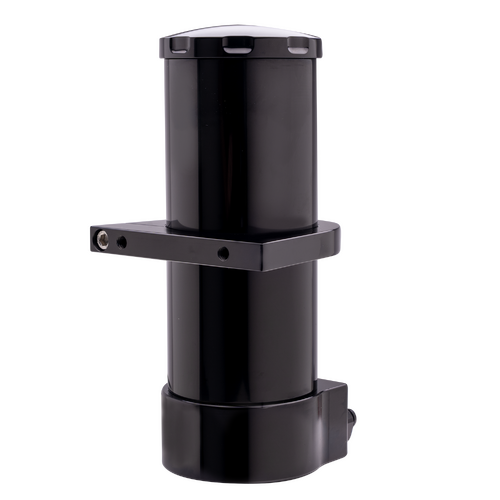 Billet Specialties Hydroboost Power Steering Res With Bracket Smth Black