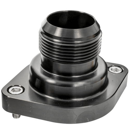 Billet Specialties Thermostat Housing -20 An Straight-Out LS Appl Black