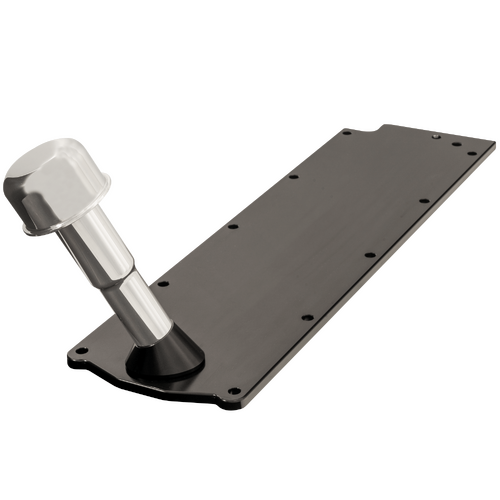 Billet Specialties Valley Cover LS Gen 4 With Outil Fill Tube Black