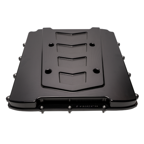 Billet Specialties Supercharger Lid Lt4 Chevron Black