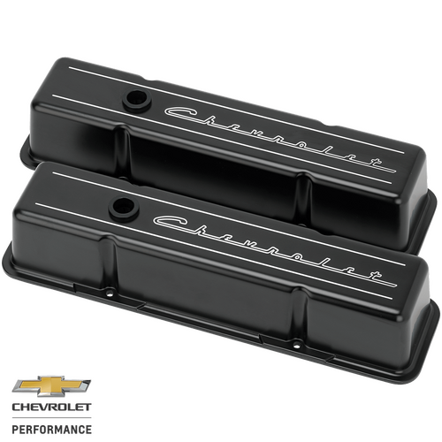 Billet Specialties Valve Cover SB Tl Chevrolet Black