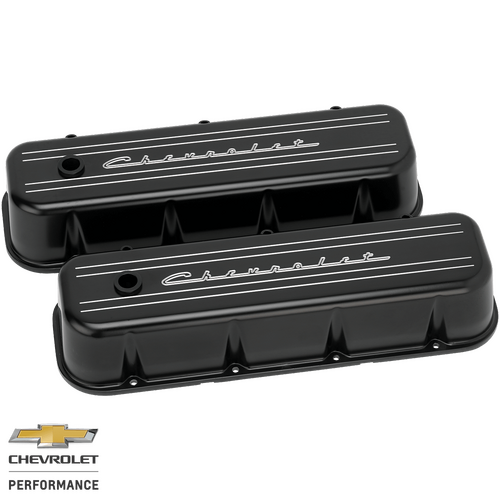 Billet Specialties Valve Cover BB Tl Chevrolet Black