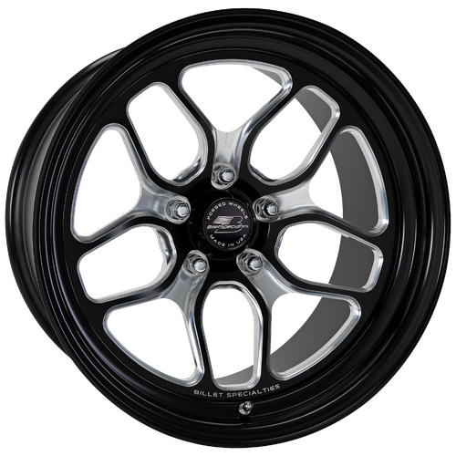 Billet Specialties Win Lite Wheel, 17x10 in., 5x4.5 Bolt Pattern, S550, 7.625 in. Backspace, Front,