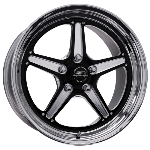 Billet Specialties Street Lite Wheel, 17x10 in., 5x4.5 Bolt Pattern, S550, 7.625 in. Backspace, Fron