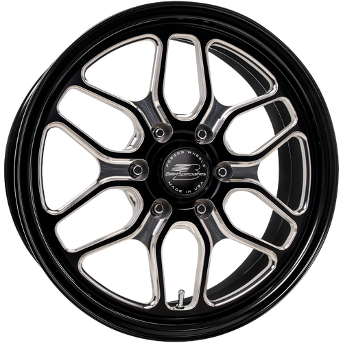 Billet Specialties Win Lite 6 LT Wheel, 17x7 in., 6x5.5 Bolt Pattern, 4.5 in. Backspace, Black