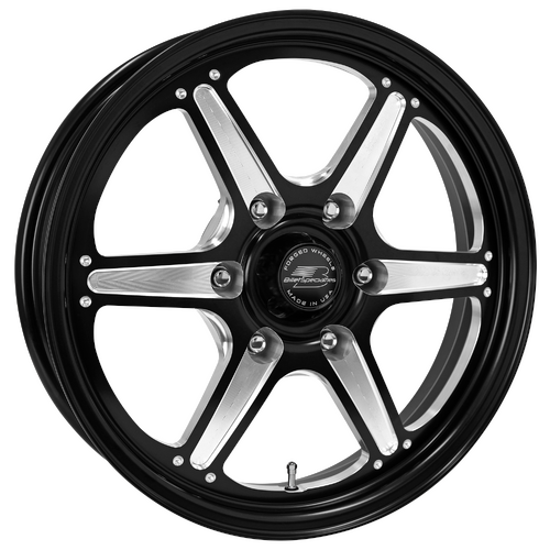 Billet Specialties Street Lite 6 LT Wheel, 17x10 in., 6x5 Bolt Pattern, 6.875 in. Backspace, Front,
