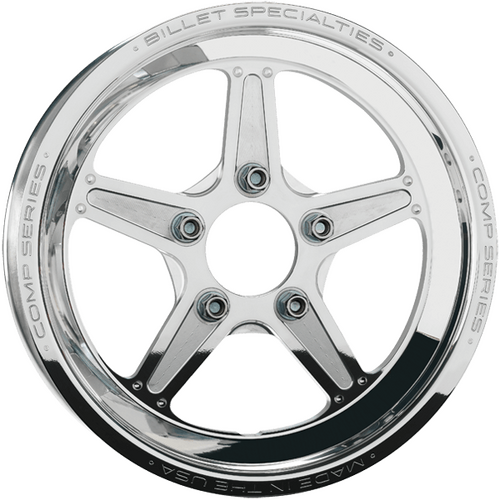 Billet Specialties Comp 5 One-Piece Wheel, 15x3.5 in., 5x4.75 Bolt Pattern, 1.75 in. Backspace