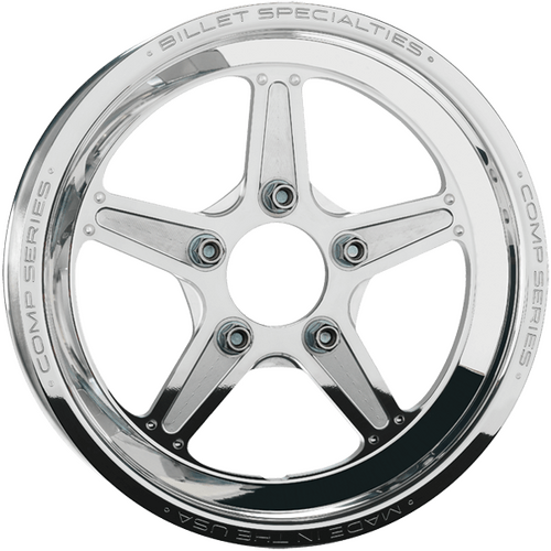 Billet Specialties Comp 5 One-Piece Wheel, 15x3.5 in., 5x4.5 Bolt Pattern, 1.75 in. Backspace