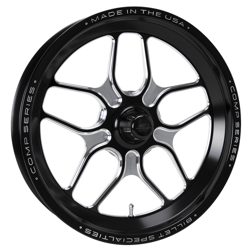 Billet Specialties Comp 7 One-Piece Wheel, 17x3.5 in., Spindle Mount, Strange Ultra 2011-Up, 1.75 in