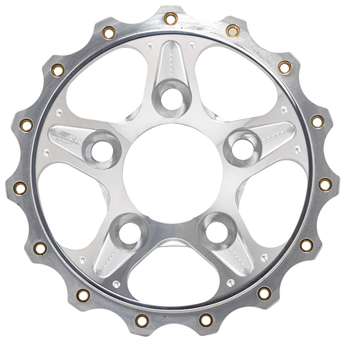 Billet Specialties Replacement Center Comp 5 Cor Polished 5X4.5 Bc