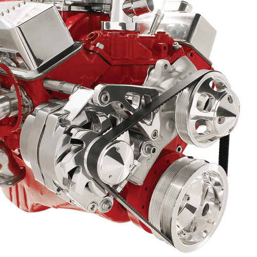 Billet Specialties Alternator Bracket SBc Lwp Mid Mt Psgr Sd