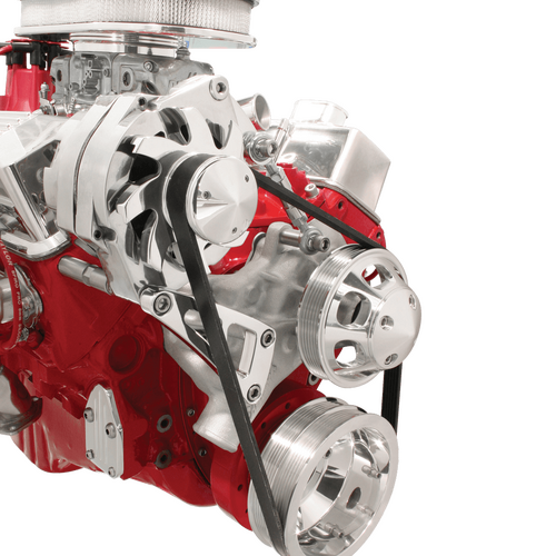 Billet Specialties Alternator Bracket SBc Lwp Top Mt Psgr Sd