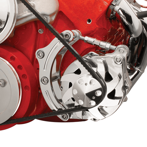 Billet Specialties Alternator Bracket BBc Swp Low Mt Drvr Sd