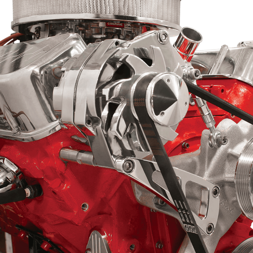 Billet Specialties Alternator Bracket BBc Lwp Top Mt Psgr Sd