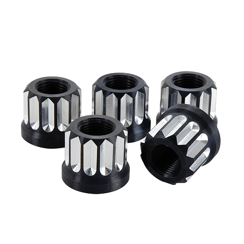 Billet Specialties Race Lug Nuts 5/8-18 12 Pt Flange Nut (5/Pk)