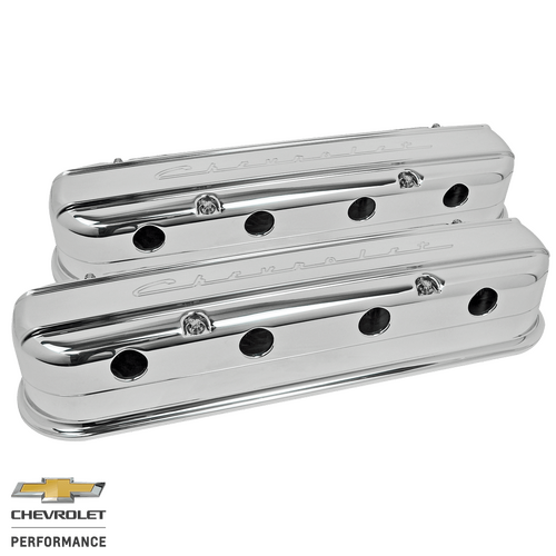Billet Specialties Valve Cover Ls3 Modular Chev Script Profile Polished