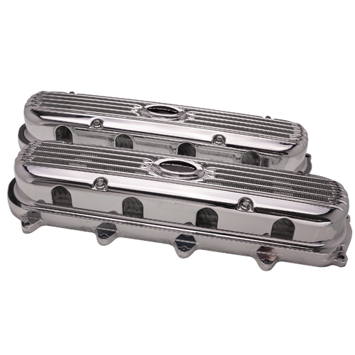 Billet Specialties Valve Cover Gen V Lt Modular Ribbed Profile Polished